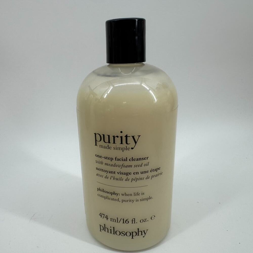 Philosophy Purity Made Simple Facial Cleanser 16 Oz New Sealed